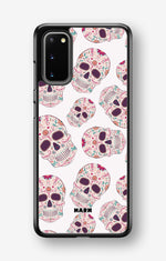 Samsung Galaxy S20 Hard Case – Calavera Skulls - View 1
