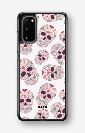 Samsung Galaxy S20 Hard Case – Calavera Skulls - View 1