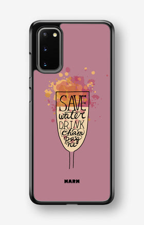 Samsung Galaxy S20 Hard Case – Champagne - View 1