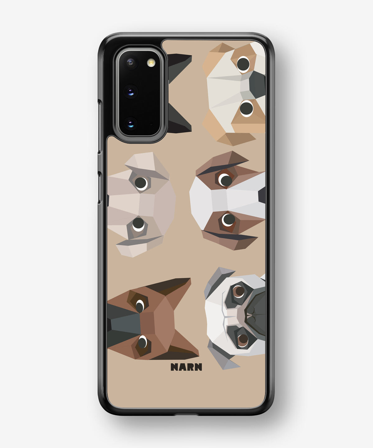 Samsung Galaxy S20 Hard Case – Cute Dogs - View 1