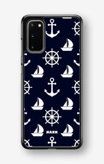 Samsung Galaxy S20 Hard Case – Deep Blue Voyage - View 1