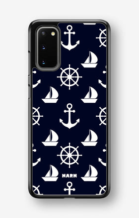 Samsung Galaxy S20 Hard Case – Deep Blue Voyage - View 1