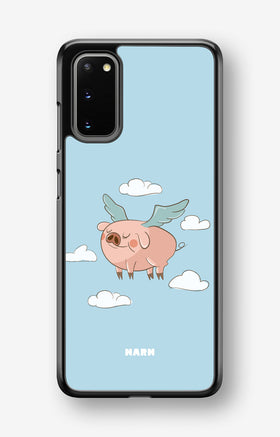 Samsung Galaxy S20 Hard Case – Dreamy Pig - View 1