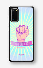 Samsung Galaxy S20 Hard Case – Fight Like A Girl - View 1