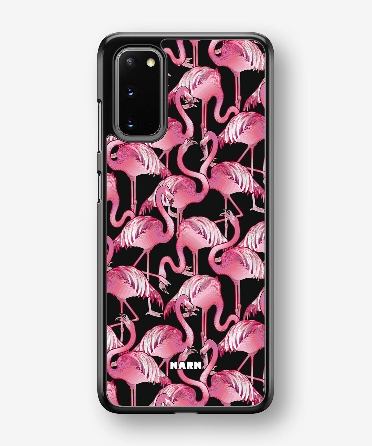 Samsung Galaxy S20 Hard Case – Flamingos - View 1