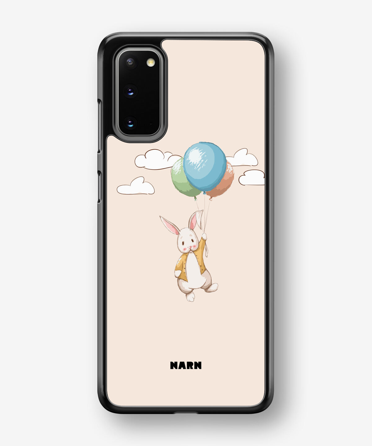 Samsung Galaxy S20 Hard Case – Flying Rabbit - View 1