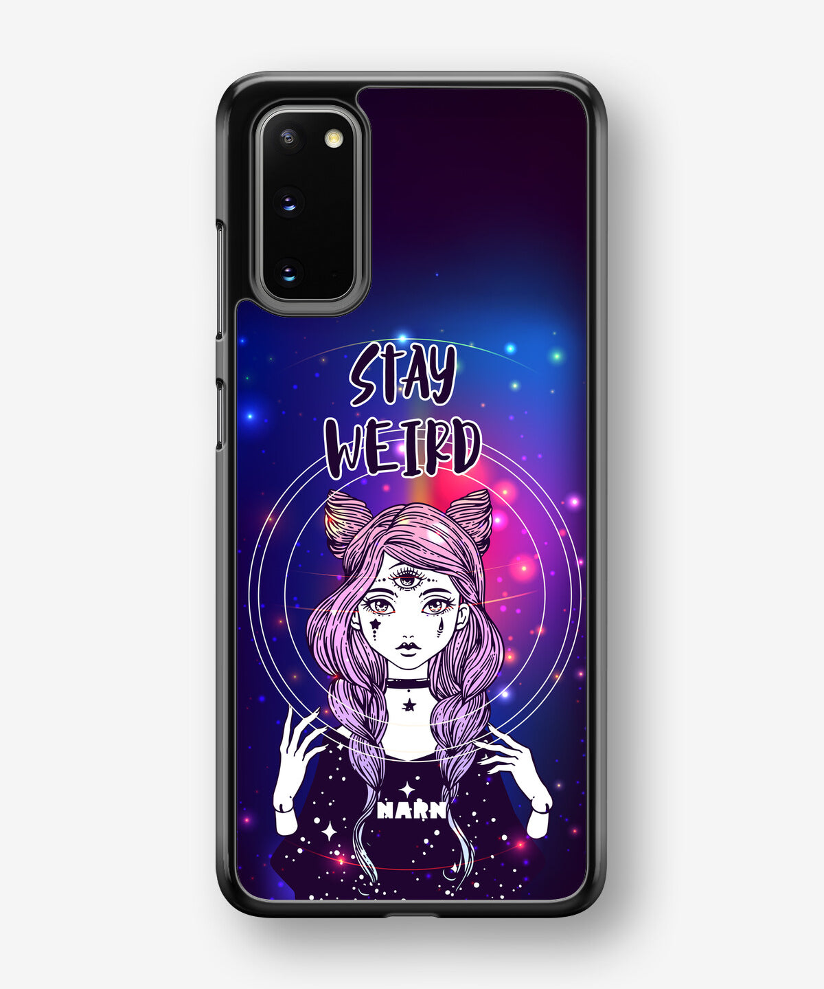 Samsung Galaxy S20 Hard Case – Galactic Weird - View 1