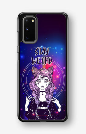 Samsung Galaxy S20 Hard Case – Galactic Weird - View 1
