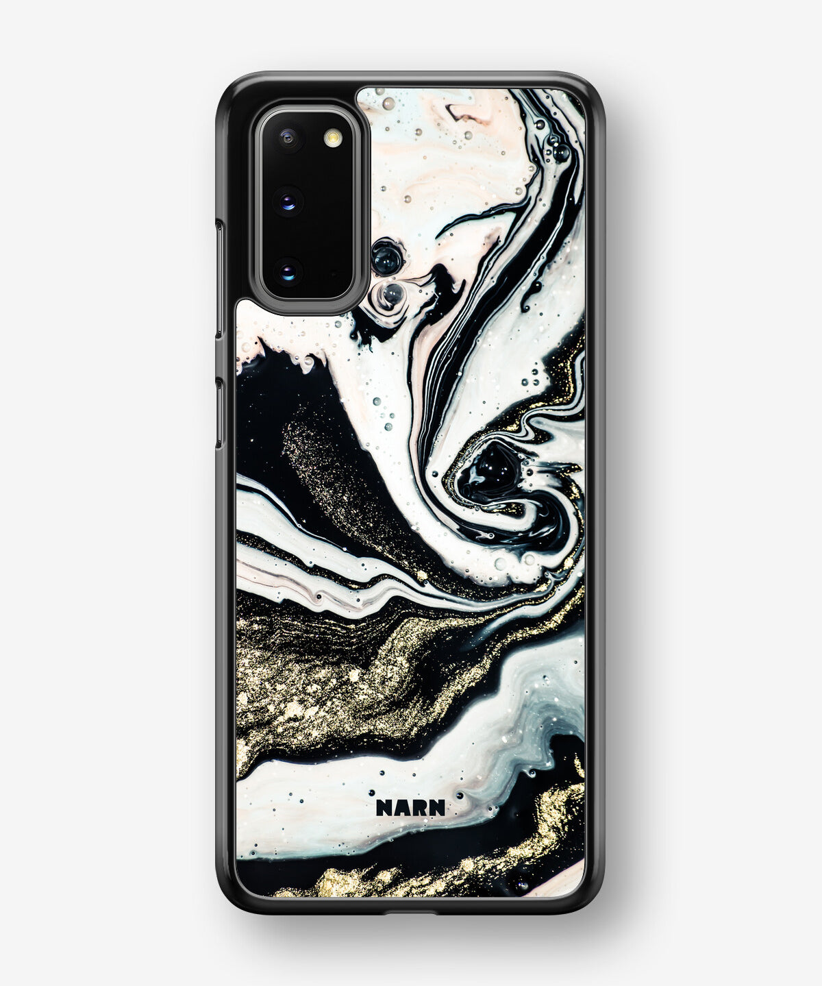 Samsung Galaxy S20 Hard Case – Golden Swirl - View 1