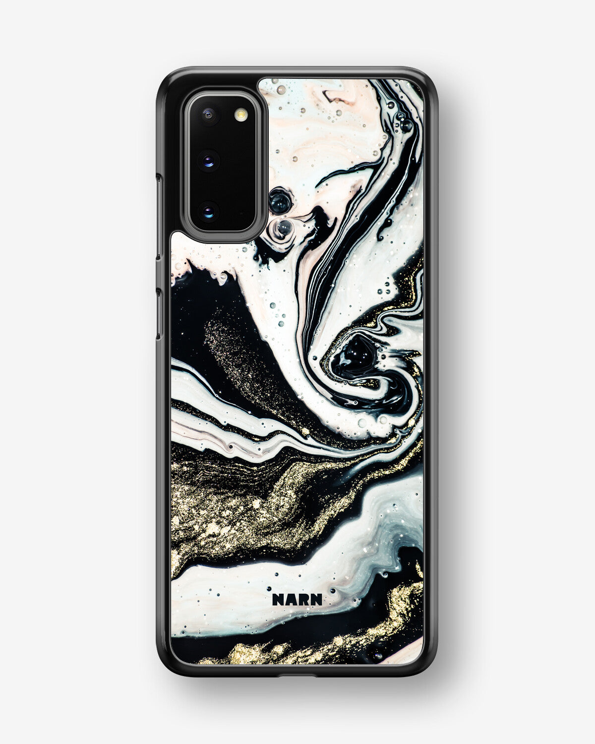 Samsung Galaxy S20 Hard Case – Golden Swirl - View 1