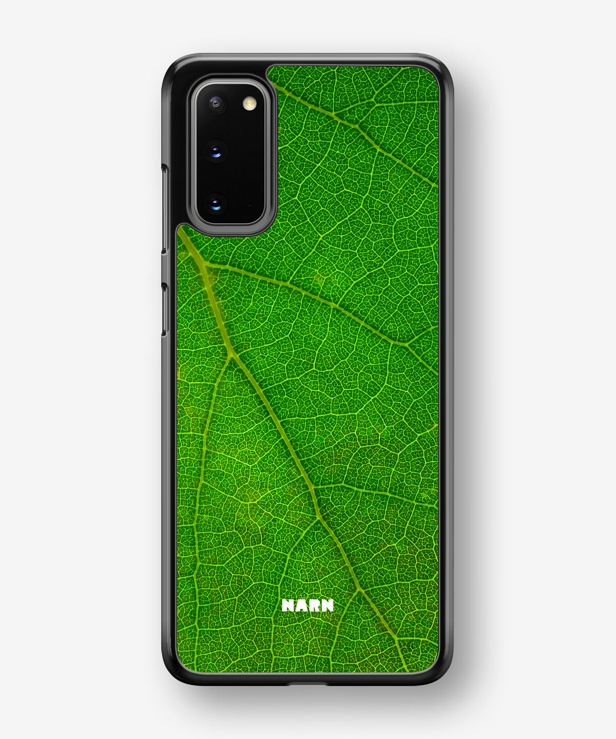 Samsung Galaxy S20 Hard Case – Green Leafy - View 1