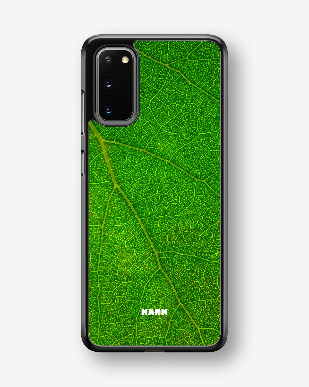 Samsung Galaxy S20 Hard Case – Green Leafy - View 1