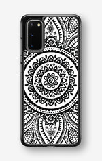 Samsung Galaxy S20 Hard Case – Henna Mandala - View 1