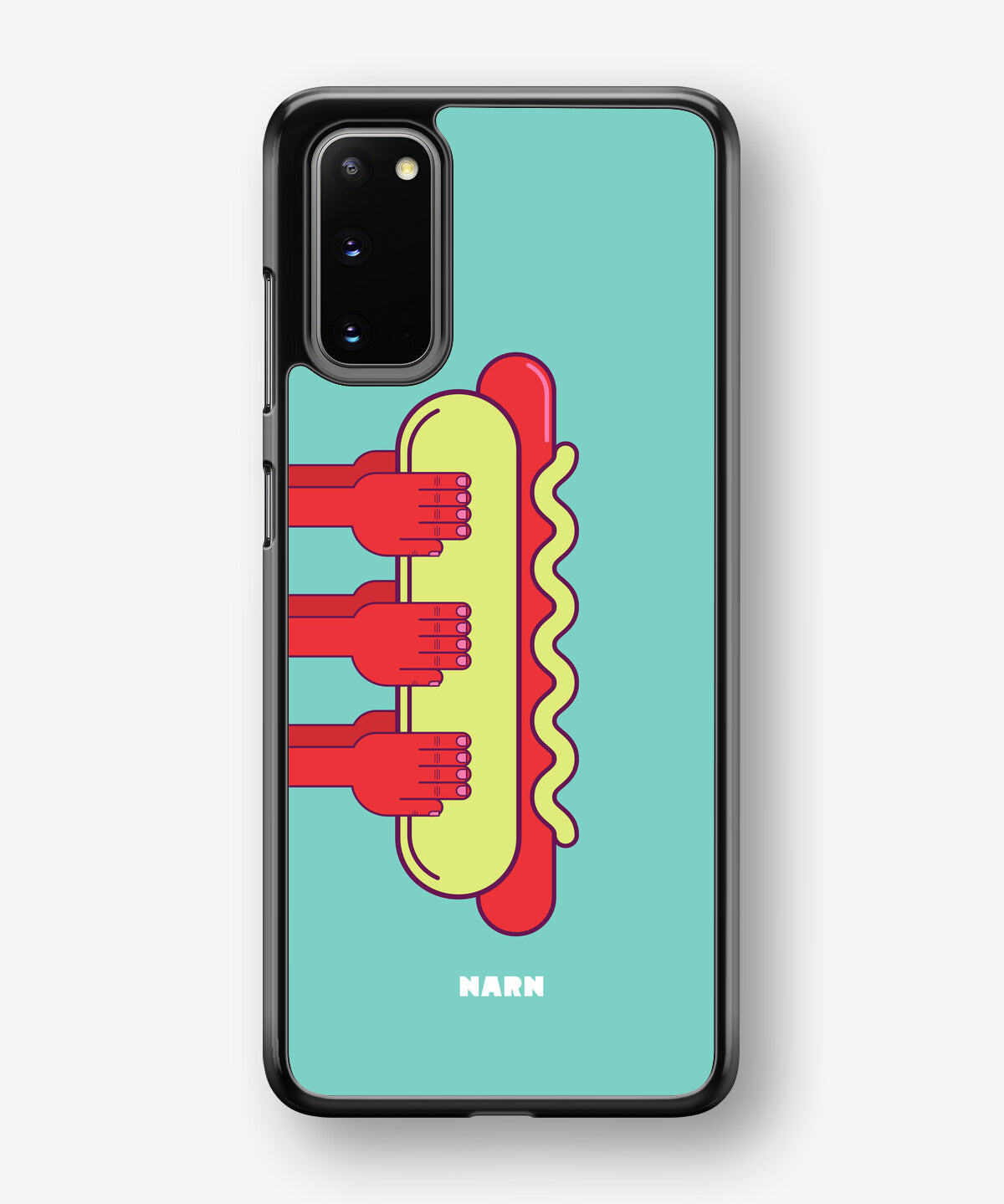 Samsung Galaxy S20 Hard Case – Hot Dog - View 1