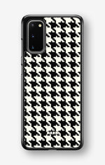 Samsung Galaxy S20 Hard Case – Houndstooth - View 1