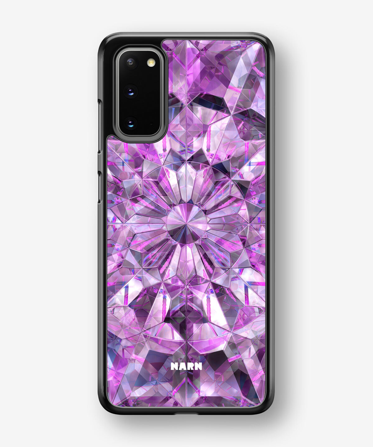 Samsung Galaxy S20 Hard Case – Lavender Crystals - View 1