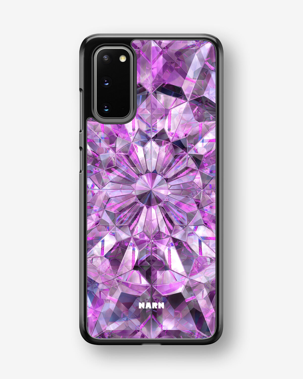 Samsung Galaxy S20 Hard Case – Lavender Crystals - View 1