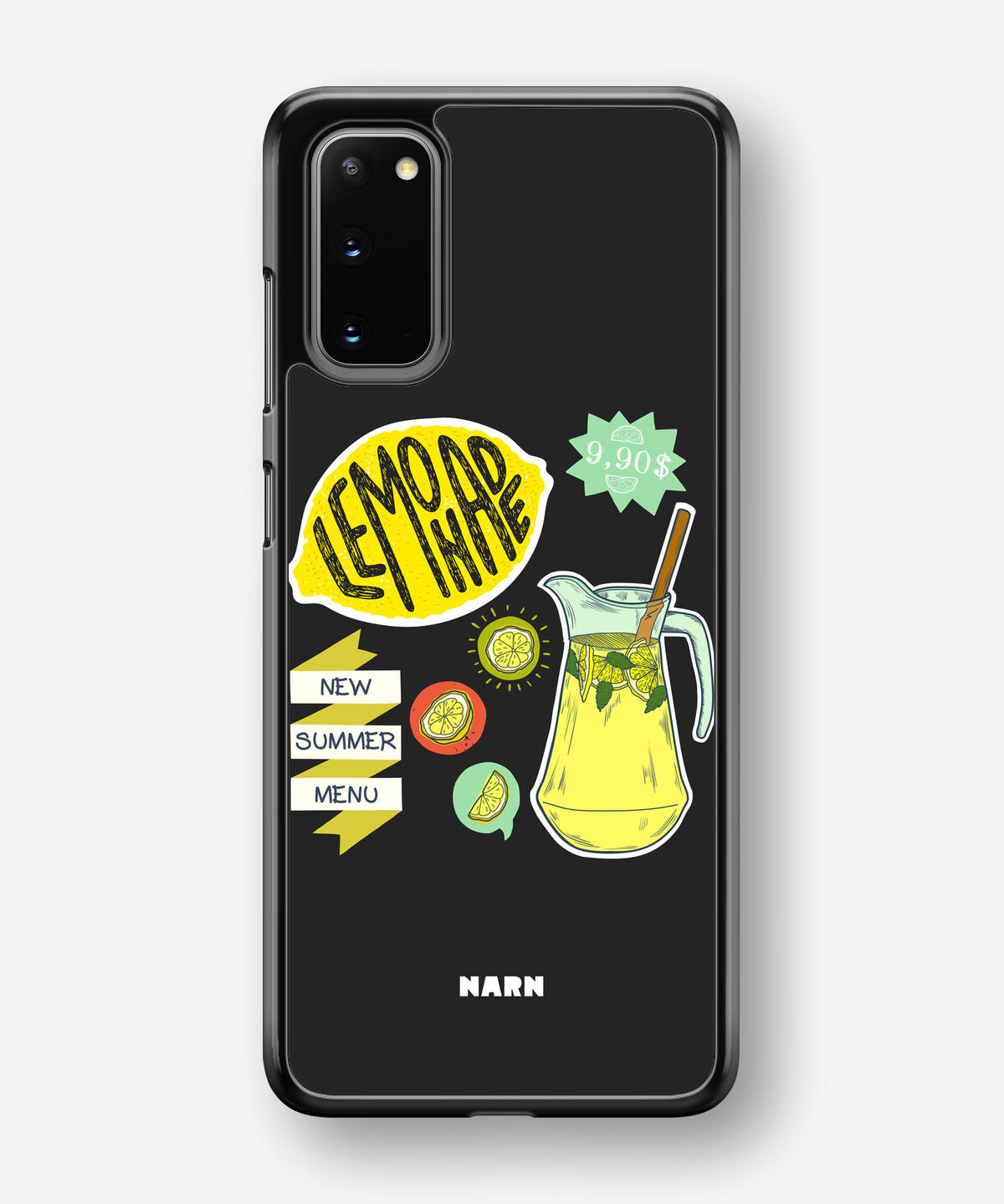 Samsung Galaxy S20 Hard Case – Lemon Summer - View 1