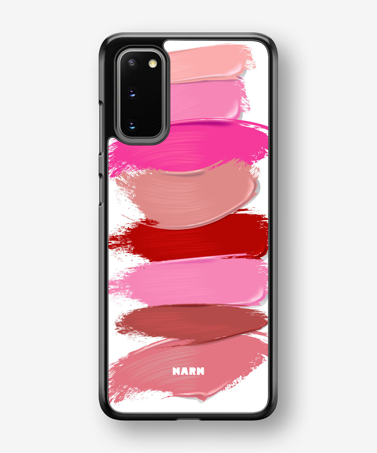 Samsung Galaxy S20 Hard Case – Lipstick Smears - View 1