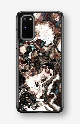 Samsung Galaxy S20 Hard Case – Marble Brown - View 1