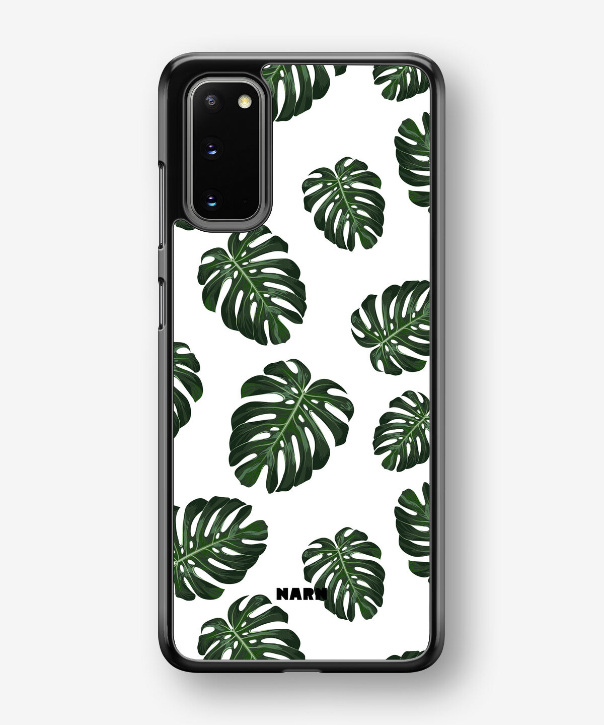 Samsung Galaxy S20 Hard Case – Monstera Pattern - View 1