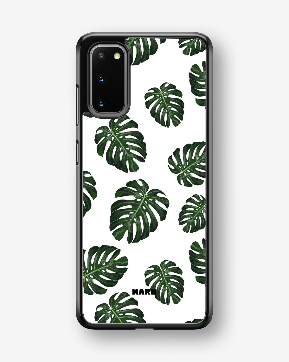 Samsung Galaxy S20 Hard Case – Monstera Pattern - View 1
