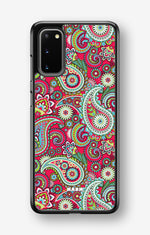 Samsung Galaxy S20 Hard Case – Paisley Paradise - View 1