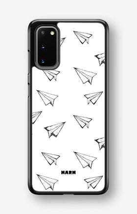 Samsung Galaxy S20 Hard Case – Paper Planes - View 1