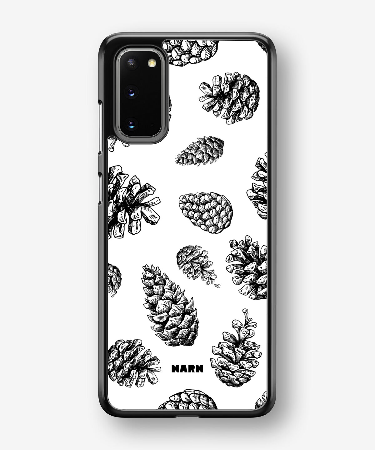 Samsung Galaxy S20 Hard Case – Pine Cones - View 1