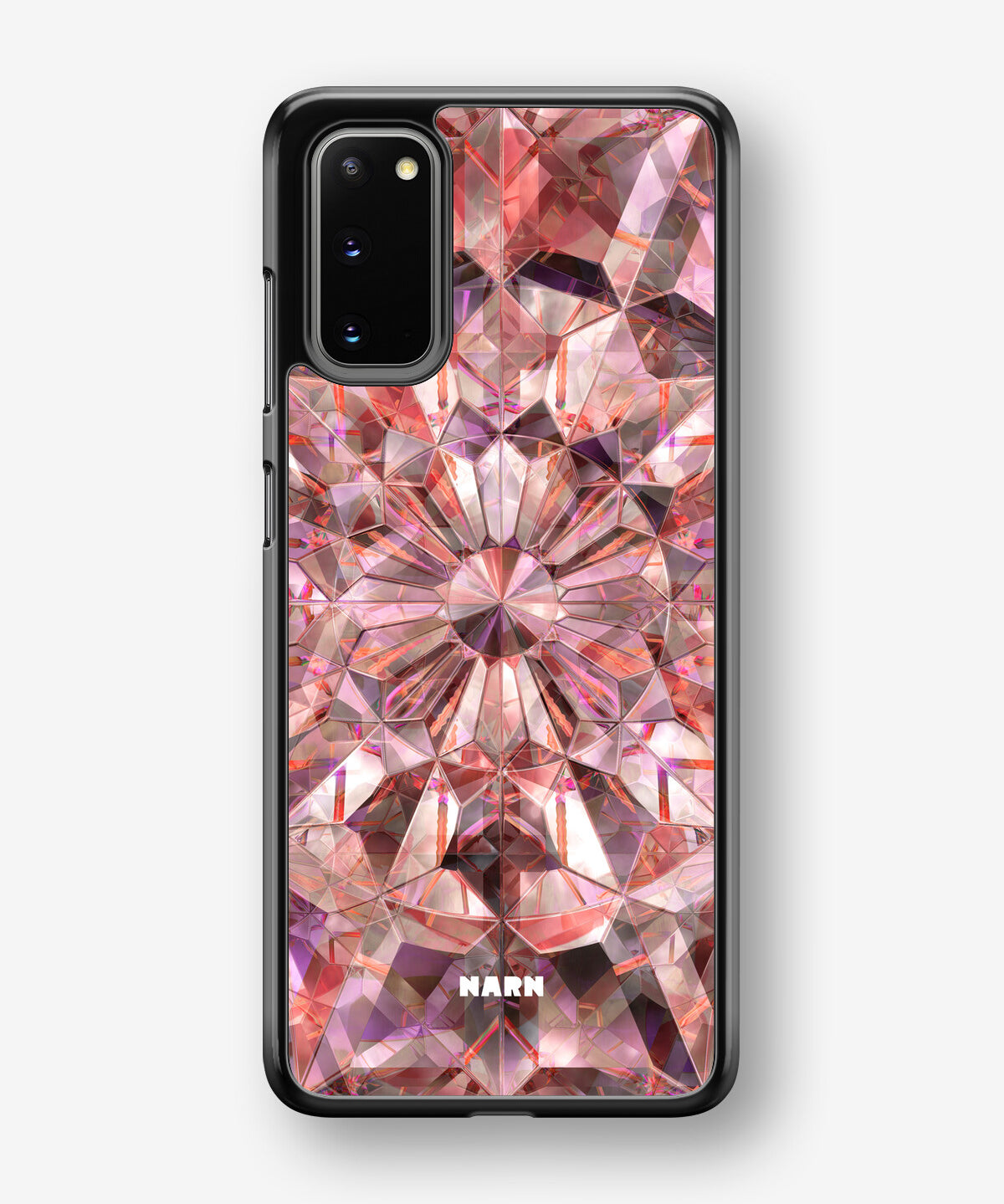 Samsung Galaxy S20 Hard Case – Pink Crystals - View 1