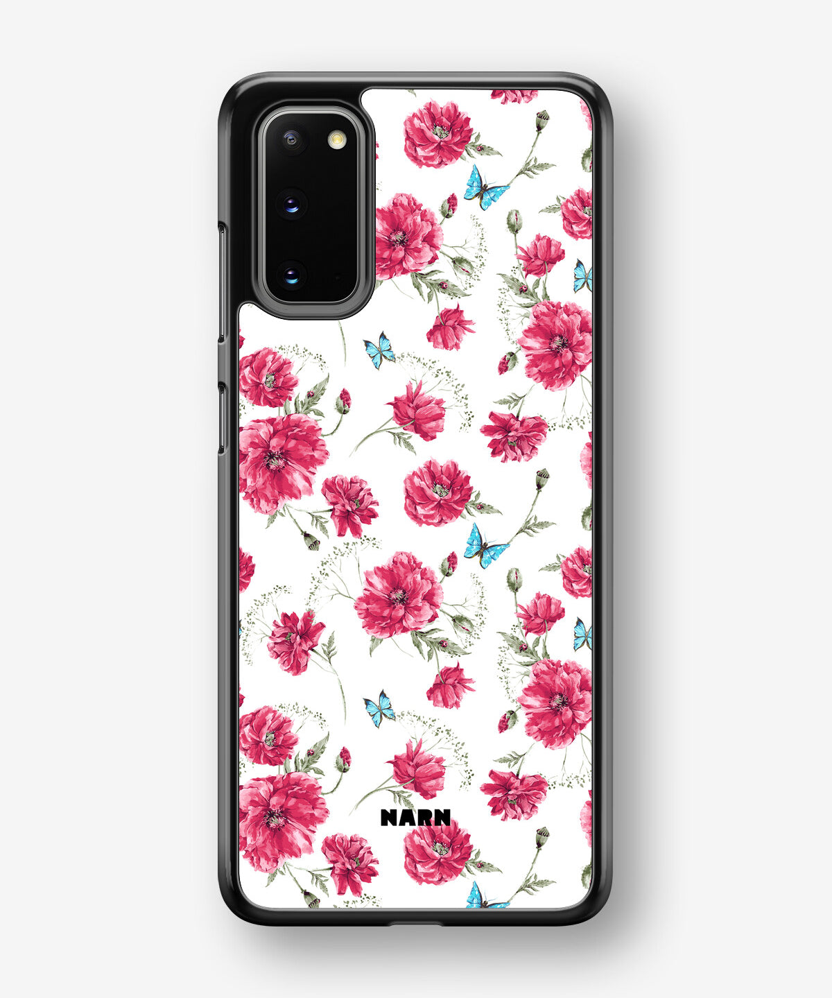 Samsung Galaxy S20 Hard Case – Poppies in Bloom - View 1