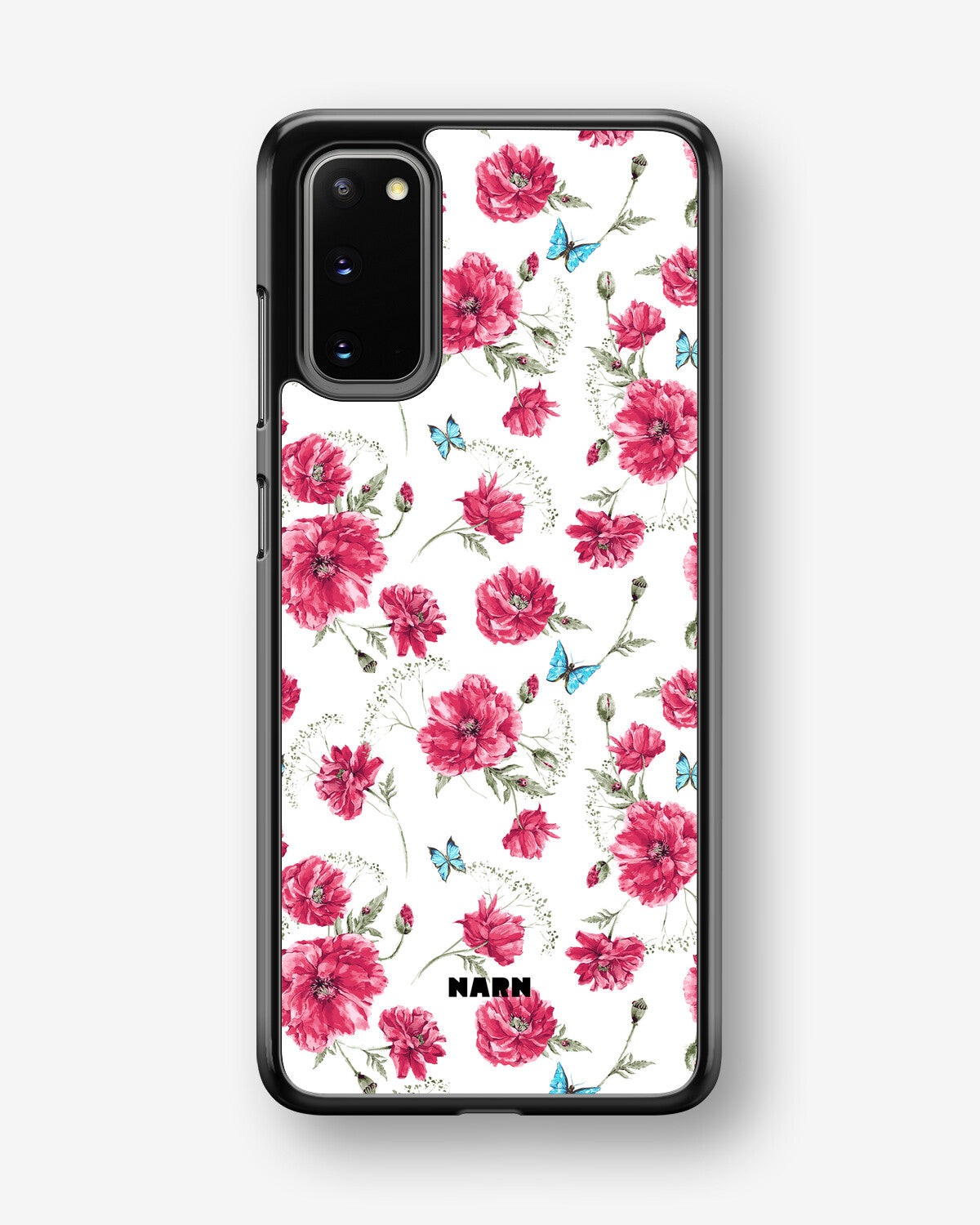 Samsung Galaxy S20 Hard Case – Poppies in Bloom - View 1