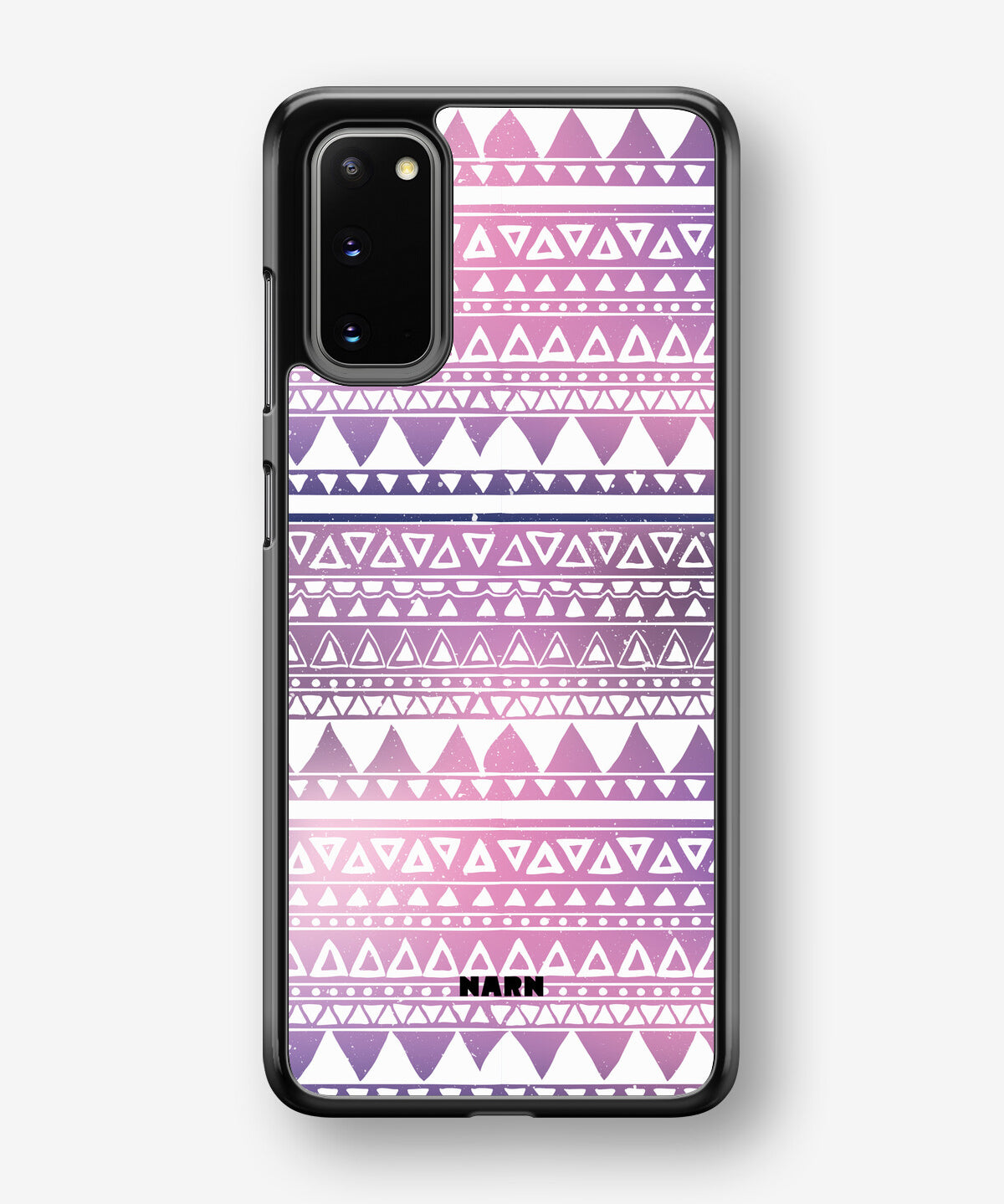 Samsung Galaxy S20 Hard Case – Purple Aztec - View 1