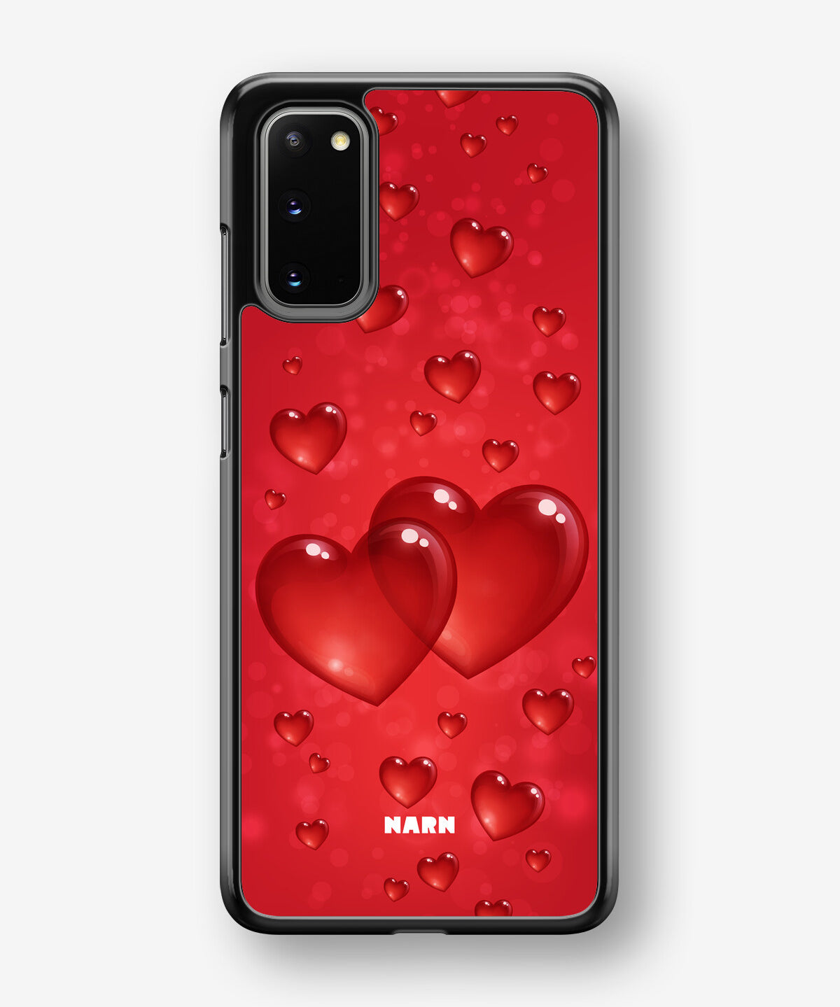 Samsung Galaxy S20 Hard Case – Red Romance - View 1
