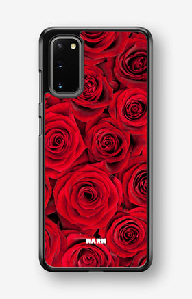 Samsung Galaxy S20 Hard Case – Red Roses - View 1