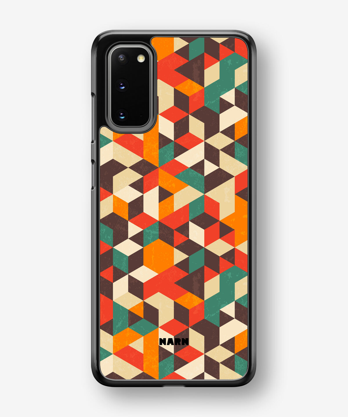Samsung Galaxy S20 Hard Case – Retro Geometric - View 1