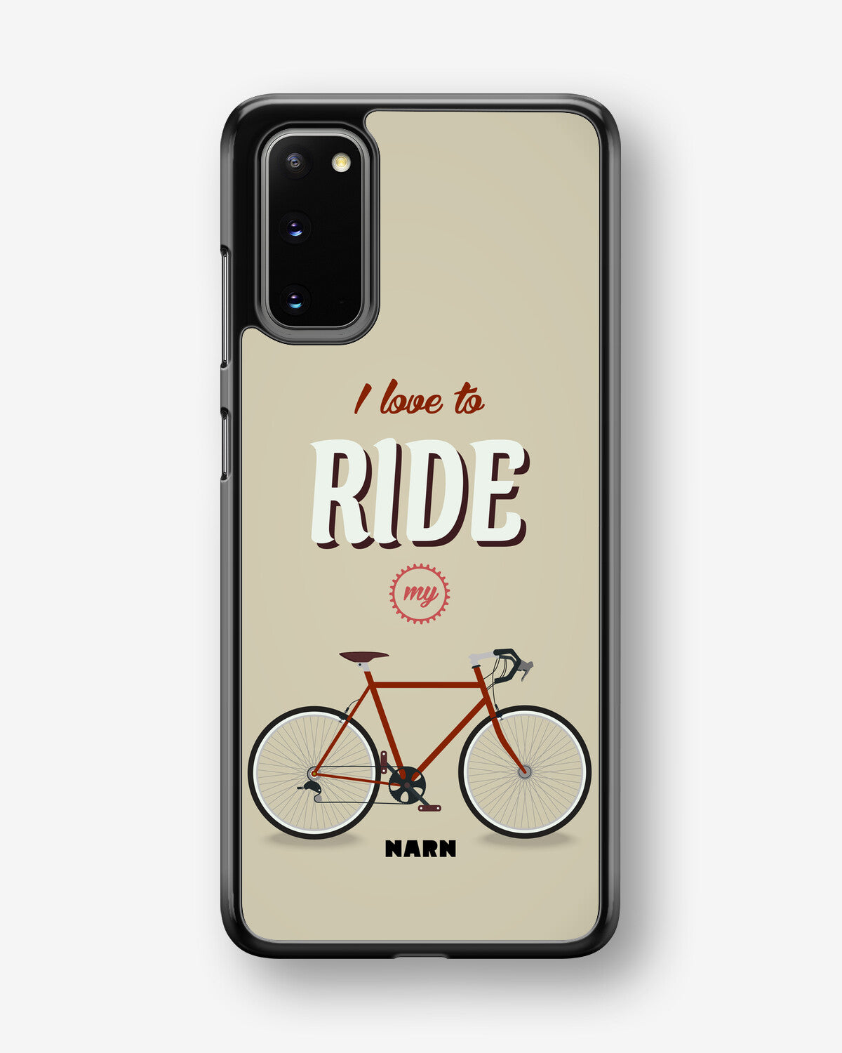 Samsung Galaxy S20 Hard Case – Ride My Bicycle - View 1