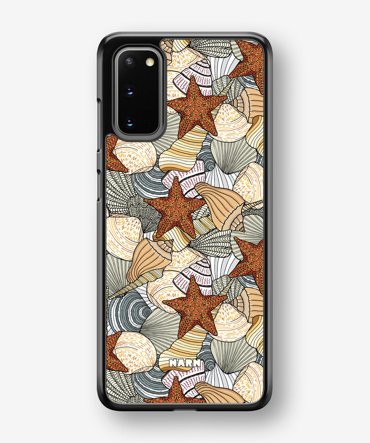 Samsung Galaxy S20 Hard Case – Sea Shells - View 1