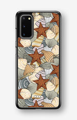 Samsung Galaxy S20 Hard Case – Sea Shells - View 1