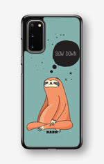 Samsung Galaxy S20 Hard Case – Slow Down Sloth - View 1