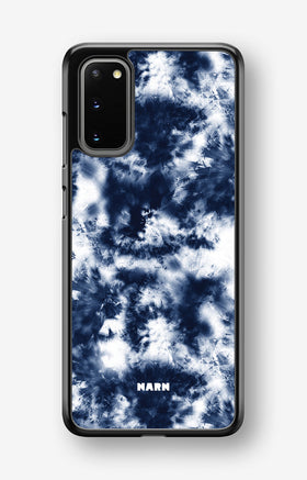 Samsung Galaxy S20 Hard Case – Tie Dye Blue - View 1