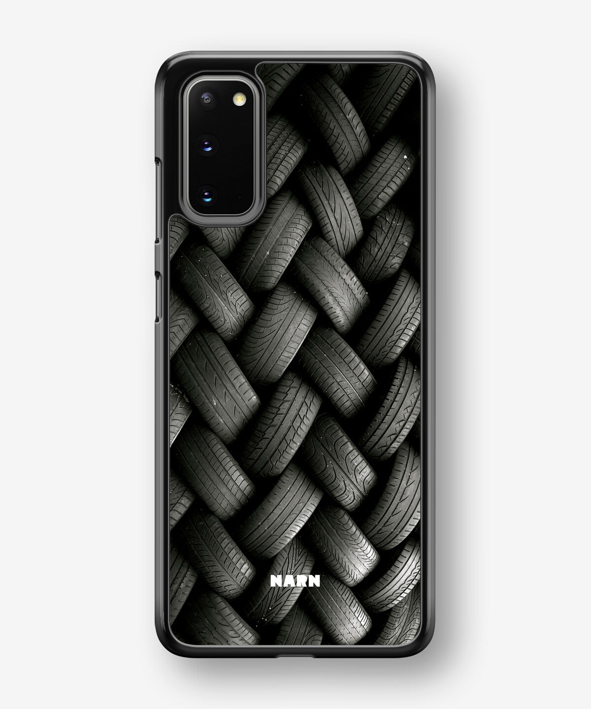 Samsung Galaxy S20 Hard Case – Tires Wall - View 1
