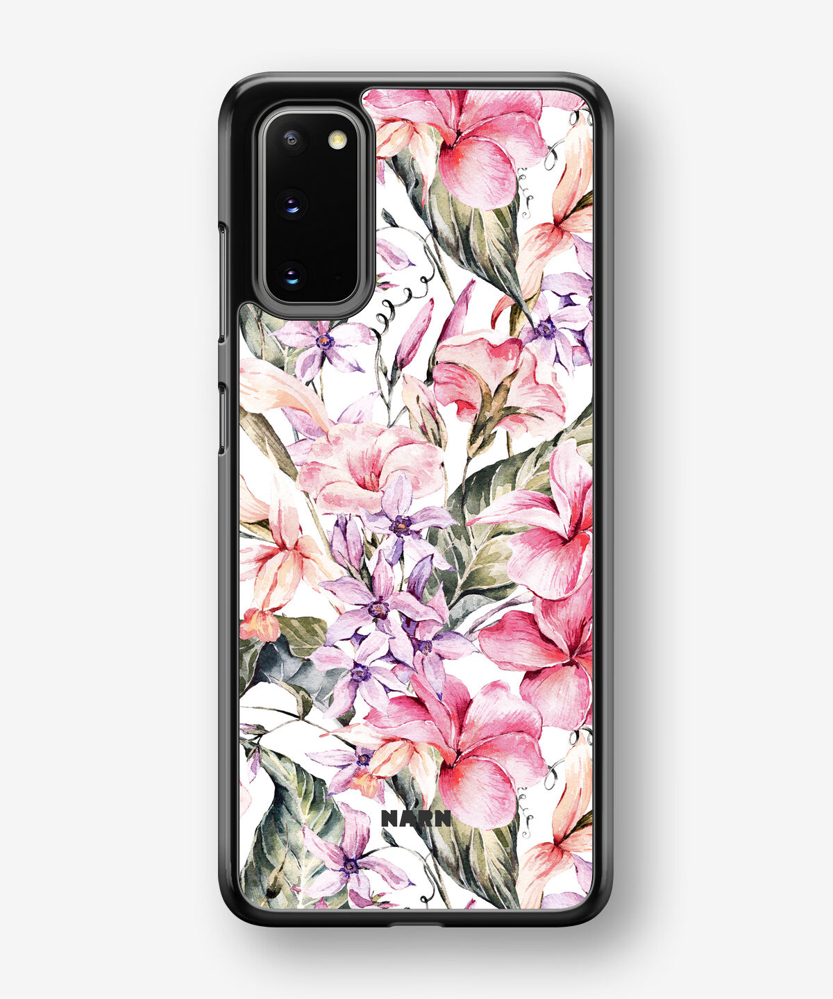 Samsung Galaxy S20 Hard Case – Watercolor Flowers - View 1
