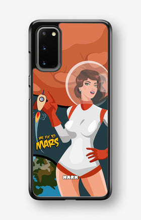 Samsung Galaxy S20 Hard Case – We Fly To Mars - View 1