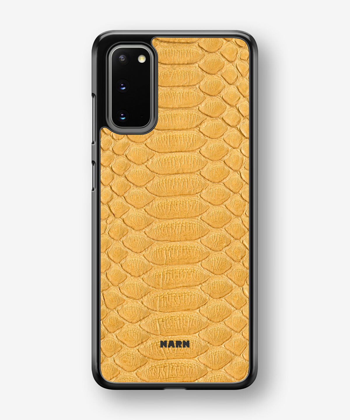 Samsung Galaxy S20 Hard Case – Yellow Snake - View 1