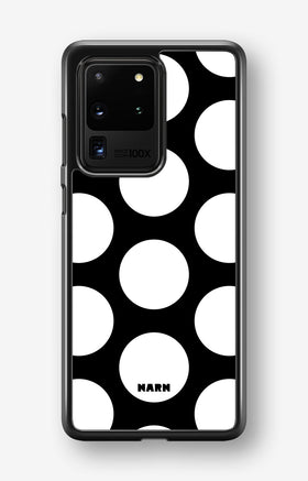 Samsung Galaxy S20 Ultra Hard Case – Bold Dots - View 1