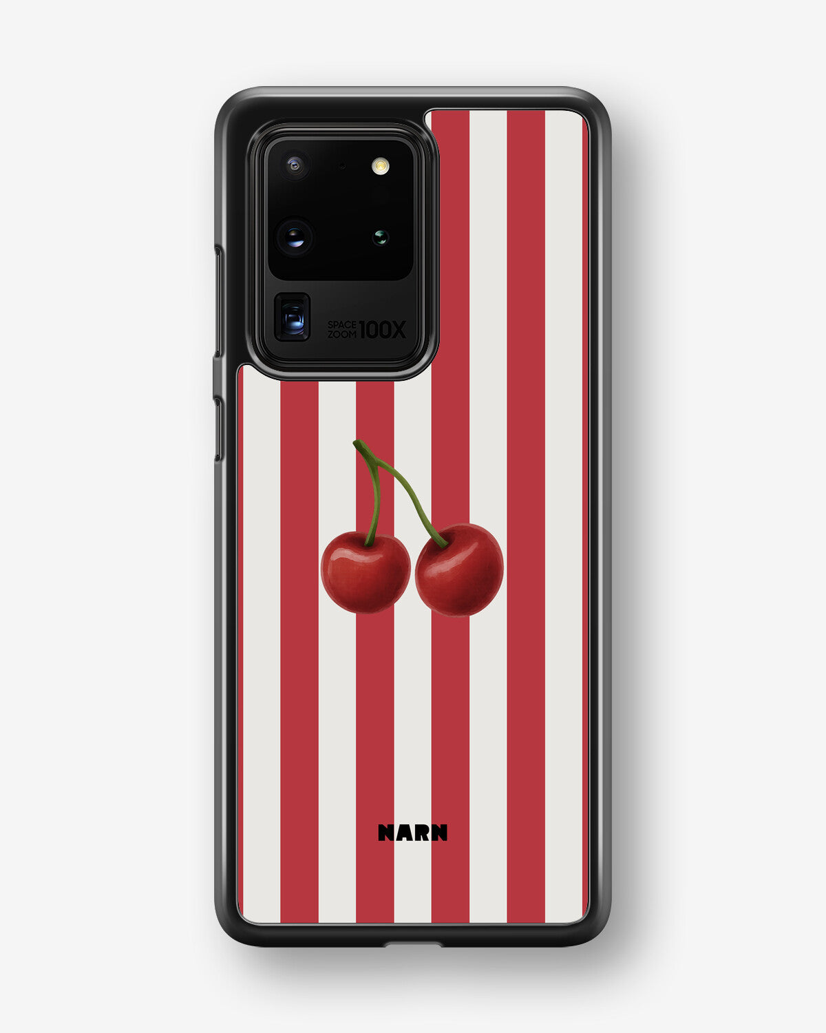 Samsung Galaxy S20 Ultra Hard Case – Cherry Stripes - View 1