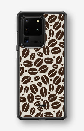 Samsung Galaxy S20 Ultra Hard Case – Coffee Beans - View 1
