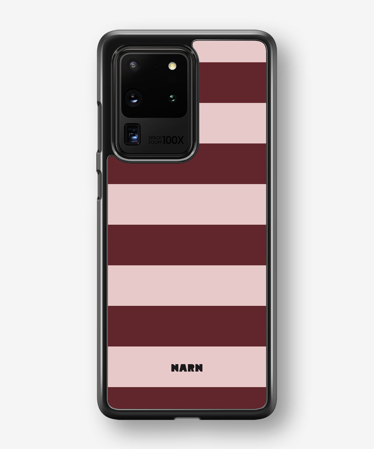 Samsung Galaxy S20 Ultra Hard Case – Cranberry Stripe - View 1