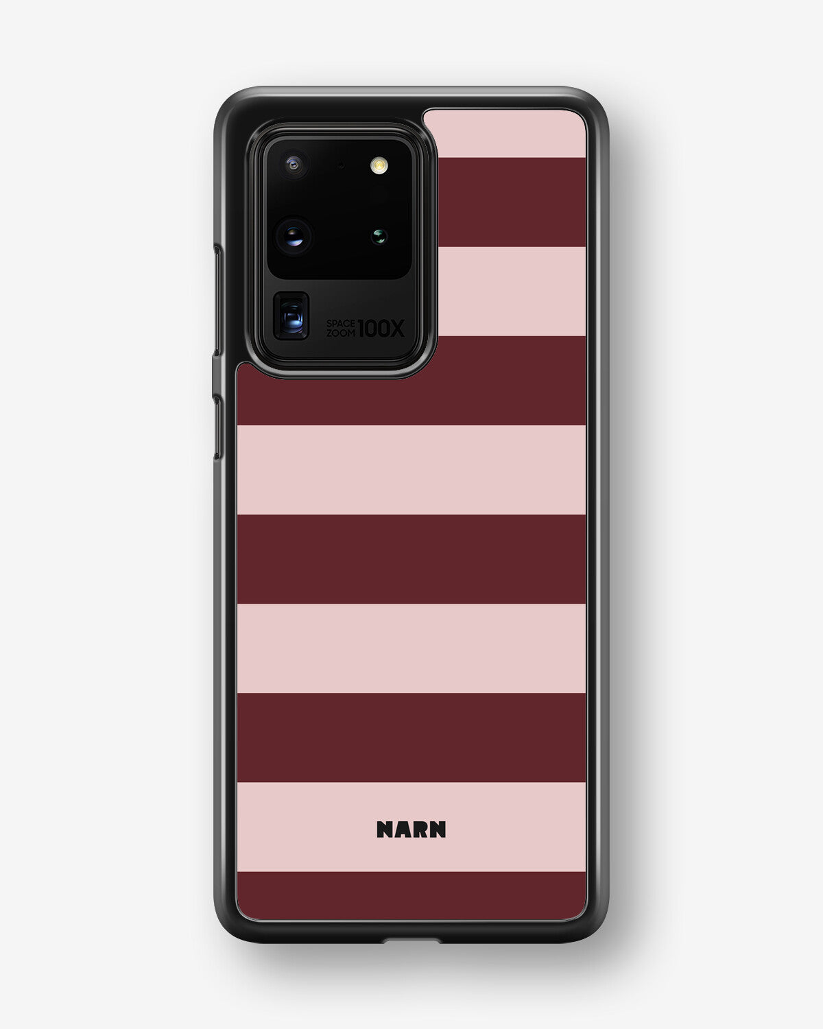 Samsung Galaxy S20 Ultra Hard Case – Cranberry Stripe - View 1